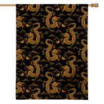 Eastern Dragon Pattern Print House Flag