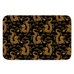 Eastern Dragon Pattern Print Indoor Door Mat