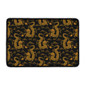 Eastern Dragon Pattern Print Kitchen Mat