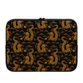 Eastern Dragon Pattern Print Laptop Sleeve