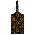 Eastern Dragon Pattern Print Luggage Tag
