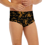 Eastern Dragon Pattern Print Men's Briefs