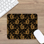 Eastern Dragon Pattern Print Mouse Pad