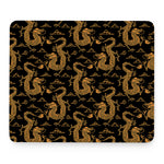 Eastern Dragon Pattern Print Mouse Pad