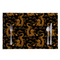 Eastern Dragon Pattern Print Placemat