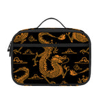 Eastern Dragon Pattern Print Portable Lunch Bag