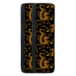 Eastern Dragon Pattern Print Refrigerator Handle Covers