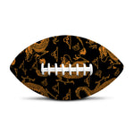 Eastern Dragon Pattern Print Rugby Ball