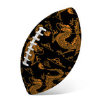 Eastern Dragon Pattern Print Rugby Ball