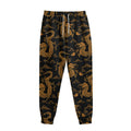 Eastern Dragon Pattern Print Sweatpants