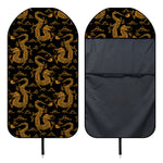 Eastern Dragon Pattern Print Waterproof Car Seat Cover