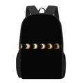 Eclipse Phases Print 17 Inch Backpack