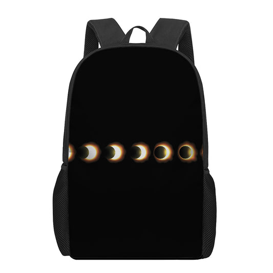 Eclipse Phases Print 17 Inch Backpack