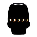 Eclipse Phases Print Baby Seat Cover
