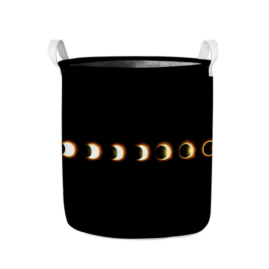 Eclipse Phases Print Collapsible Laundry Basket