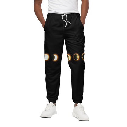 Eclipse Phases Print Cotton Pants