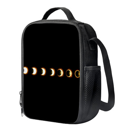 Eclipse Phases Print Crossbody Lunch Bag