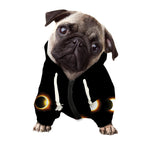 Eclipse Phases Print Dog Zip Up Hoodie