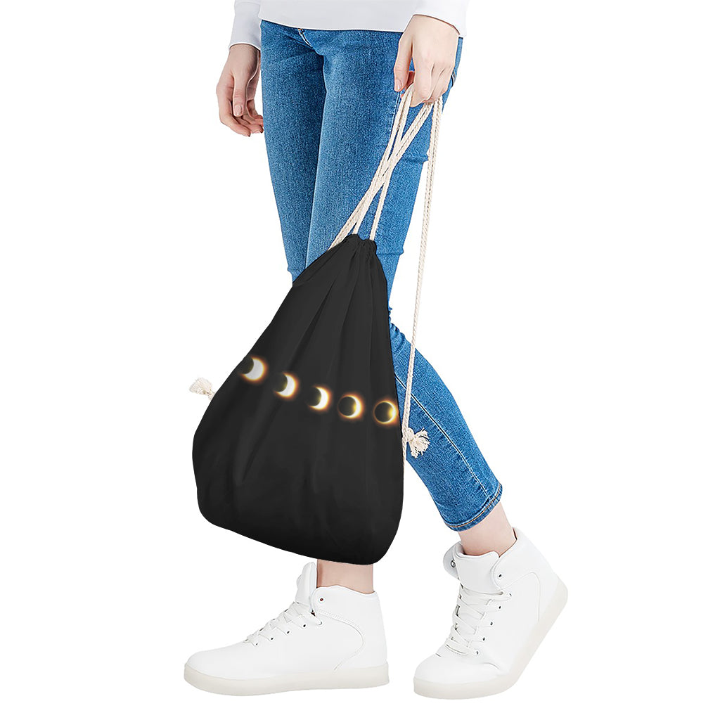 Eclipse Phases Print Drawstring Bag
