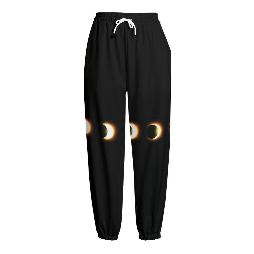 Eclipse Phases Print Fleece Lined Knit Pants