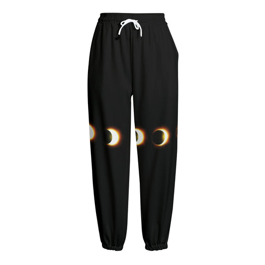 Eclipse Phases Print Fleece Lined Knit Pants