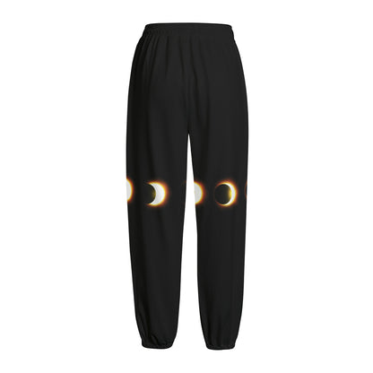 Eclipse Phases Print Fleece Lined Knit Pants