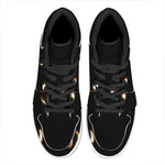 Eclipse Phases Print High Top Leather Sneakers