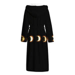 Eclipse Phases Print Hooded Bathrobe