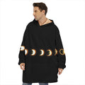 Eclipse Phases Print Hoodie Blanket