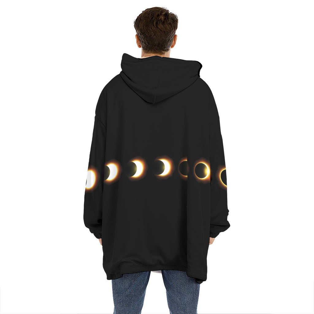 Eclipse Phases Print Hoodie Blanket