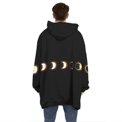 Eclipse Phases Print Hoodie Blanket