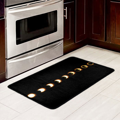 Eclipse Phases Print Kitchen Mat