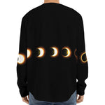 Eclipse Phases Print Long Sleeve Baseball Jersey