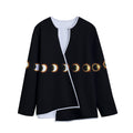Eclipse Phases Print Long Sleeve Short Coat