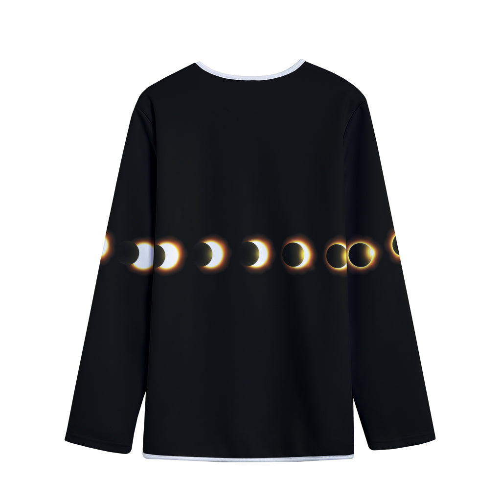 Eclipse Phases Print Long Sleeve Short Coat