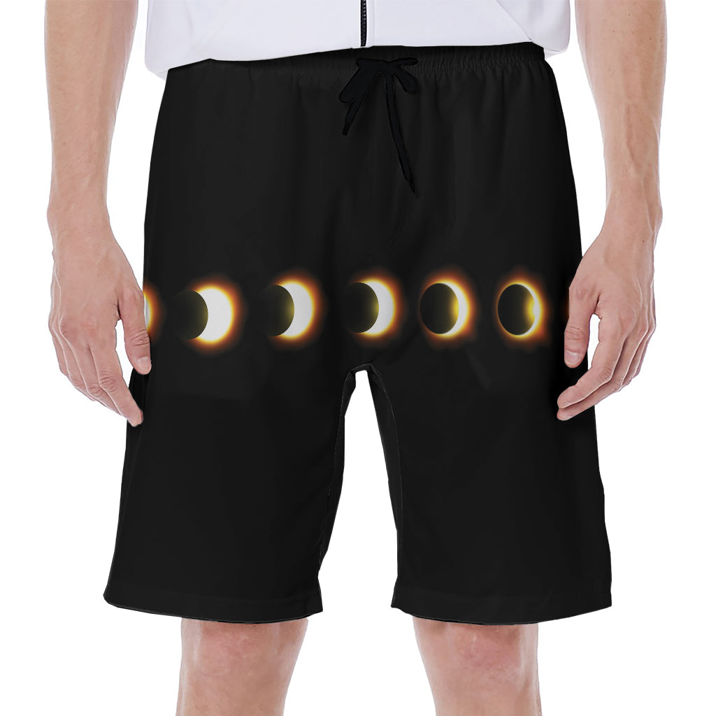 Eclipse Phases Print Men's Beach Shorts