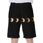 Eclipse Phases Print Men's Beach Shorts