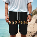 Eclipse Phases Print Men's Cargo Shorts