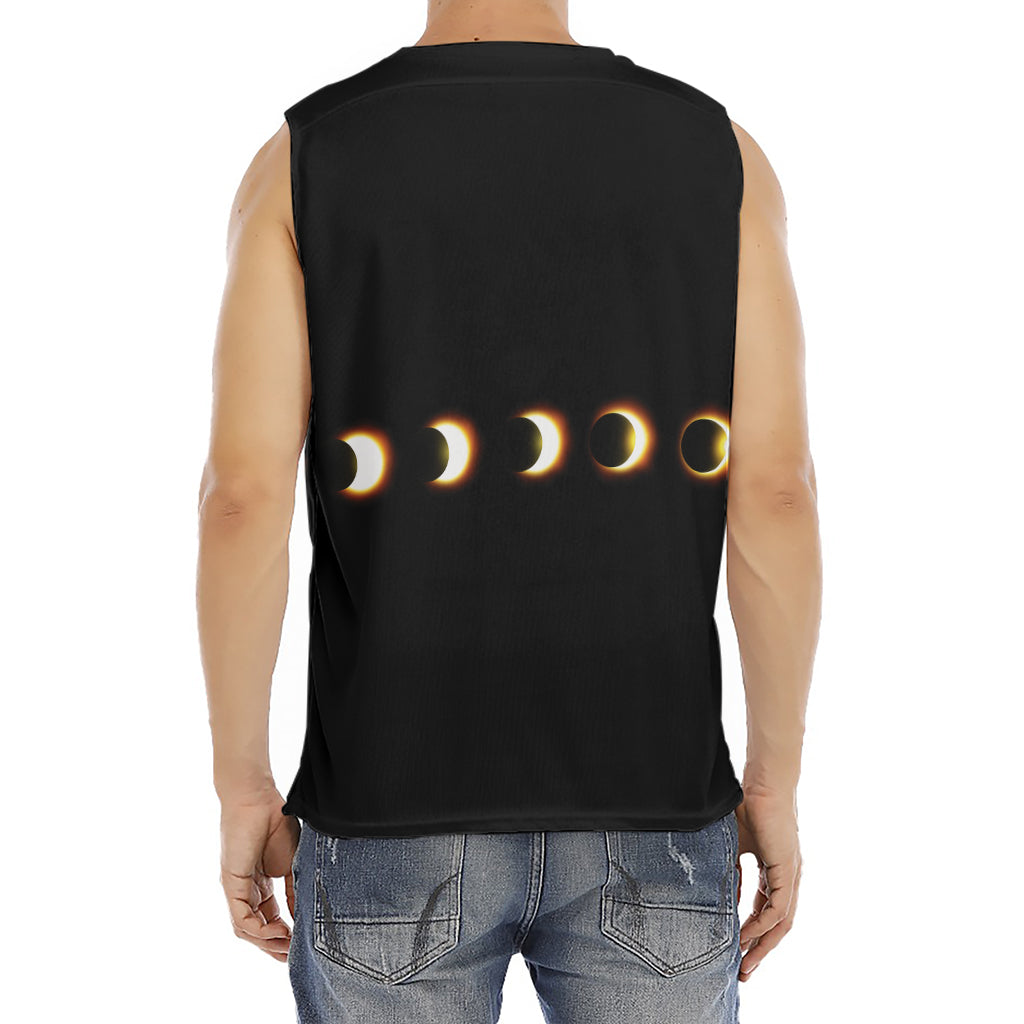 Eclipse Phases Print Men's Fitness Tank Top