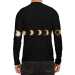 Eclipse Phases Print Men's Long Sleeve Rash Guard