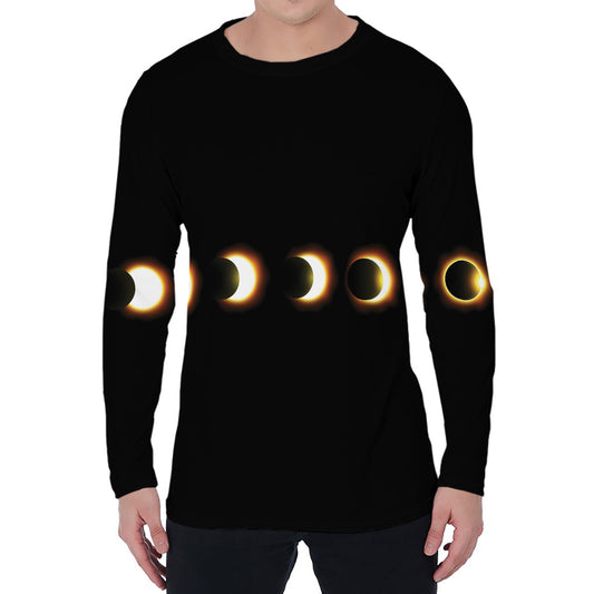 Eclipse Phases Print Men's Long Sleeve T-Shirt