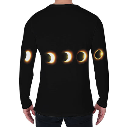 Eclipse Phases Print Men's Long Sleeve T-Shirt