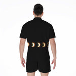 Eclipse Phases Print Men's Rompers