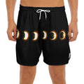 Eclipse Phases Print Men's Split Running Shorts