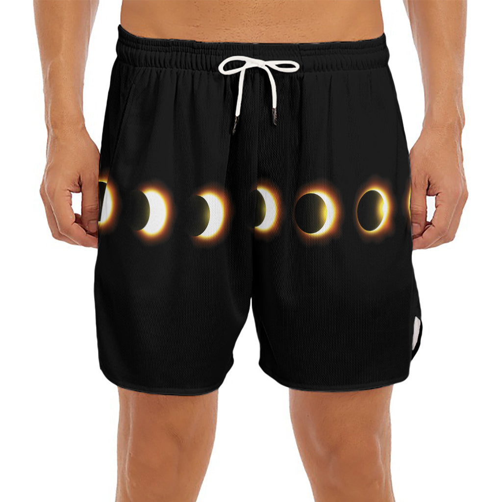Eclipse Phases Print Men's Split Running Shorts
