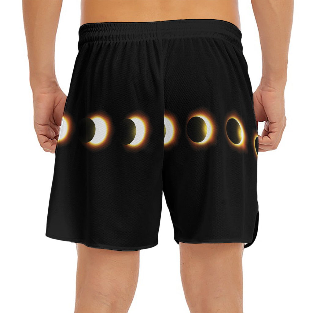 Eclipse Phases Print Men's Split Running Shorts