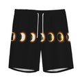 Eclipse Phases Print Men's Athletic Shorts