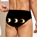 Eclipse Phases Print Men's Swim Briefs