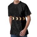 Eclipse Phases Print Men's Velvet T-Shirt