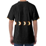 Eclipse Phases Print Men's Velvet T-Shirt
